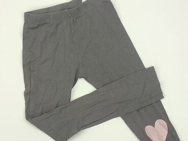 legginsy sportowe z sercem na pupie: Leggings for kids, Little kids, 7 years, 122, condition - Good