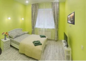 ближайшие суточные квартиры: 1 комната, Душевая кабина, Постельное белье, Кондиционер