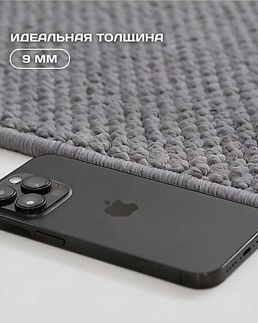 Ковры и паласы: Плетёный коврик для дома - Фактурная поверхность с крупными петлями — 7