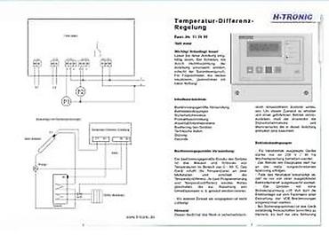 Ostali elektro materijali: H-Tronic TDR 2001 / TDR 2002 – regulator temperaturne razlike Opis — 14