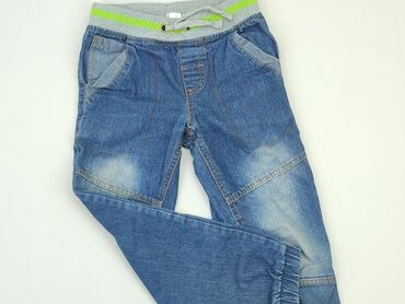 jeans tommy hilfiger denim: Spodnie jeansowe, 5-6 lat, 110/116, stan - Dobry