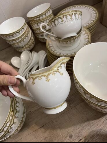 viza v dubai dlya kyrgyzstana: Премиум набор посуды из 98 предметов Dubai Porcelain. Производство