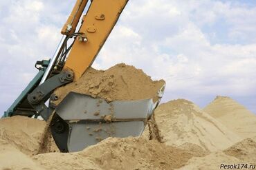 Песок: Сеяный, В тоннах, Бесплатная доставка, Камаз до 16 т