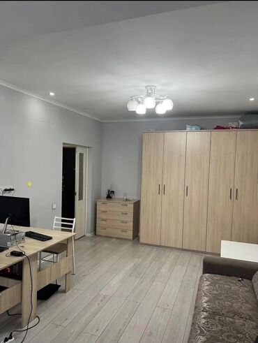 продажа квартир пишпек: 1 комната, 40 м², Элитка, 10 этаж, Евроремонт