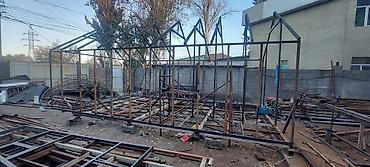ферма навес фото: Металлический каркас для барнхаус и Афрейм - Пространственный сварной — 2