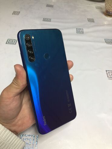 айфон 7 арзан: Xiaomi, Redmi Note 8, Колдонулган, 32 GB, түсү - Көк, 2 SIM