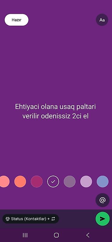Uşaqlar üçün digər geyimlər: Ödənişsiz ikinci əl uşaq geyimləri veriləcək. - Yaş qrupu: körpə və — 1
