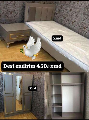 Masa və oturacaq dəstləri: Yataq desti yeni