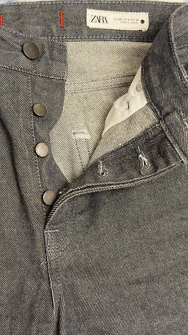 Личные вещи: Джинсы ZARA, женские Носили 3 раза - Размер на ярлыке: EUR 36 / USA 4 — 1
