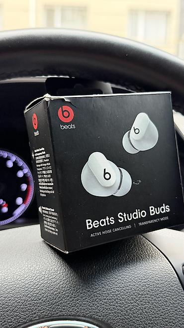 magic beat: Beats Studio Buds, состояние почти новое, практически не пользовались — 1