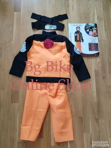 Kostimi za maskenbal: Kostim za decu. Sadrži: Jaknicu, pantalone i traku za glavu. Preporuka — 5