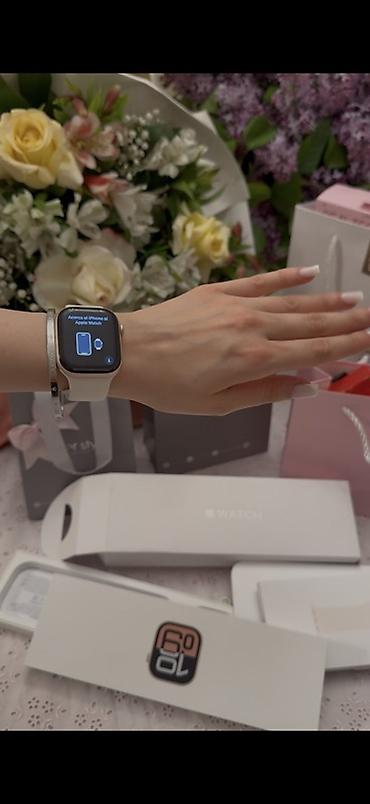 samsung smart watch: * Model: Apple Watch Series 10 (GPS) * Korpus: 42 mm * Material — 2