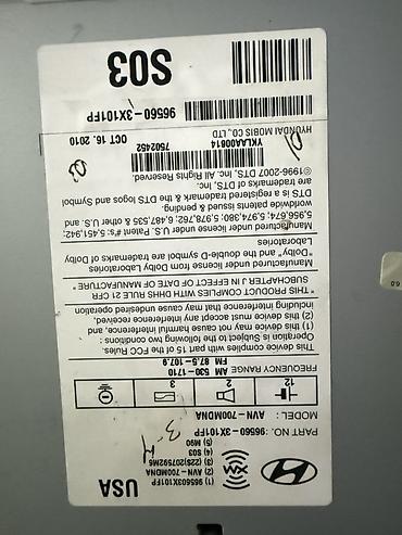 airpods qulaqcıq: Hyundai OEM avtomobil multimedia/radio bloku və ön panel çərçivəsi — 4