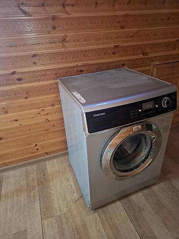 xrom caydan: Samsung önyükləməli paltaryuyan maşın - Rəng: metalik gümüş - Ön — 2