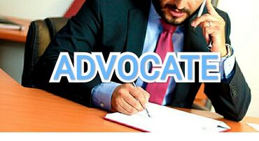 Юридические услуги: Lawyer in criminal, civil, administrative and economic cases;