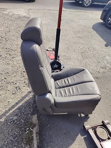 kia optima diskləri: Kia karnıval üçün orijinal dəri ön oturacaq - Material: boz rəngli — 1