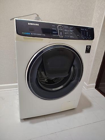 Məişət texnikası: Samsung EcoBubble 6.5 kq paltaryuyan. 310 man. Tam işlək — 1