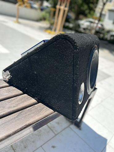 Avtoelektronika: Avtomobil üçün subwoofer sistemi - Marka: Mystery (qutu üzərində — 2