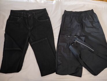 plava kosulja i crne pantalone: 158-164