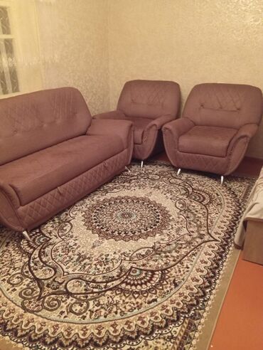 стулья бу купить: Б/у, Диван, 2 кресла