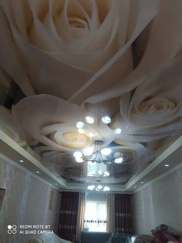 Натяжной потолок: Натяжной потолок Глянцевое, Матовое, 3D потолки Бесплатный замер, Гарантия, Монтаж — 10