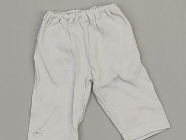 spodnie z rozcięciami na nogawkach: Legginsy, 0-3 m, stan - Zadowalający