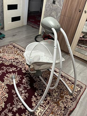 Beşiklər: Uşaq elektrik yelləncəyi/swing - Yumşaq və rahat oturacaq, çıxarıla — 2
