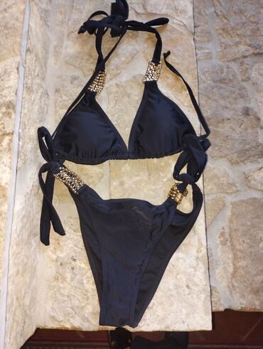 Swimsuits: M (EU 38), Lycra, color - Black