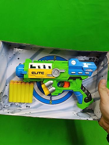 nerf бластер: Нерф пистолет игрушка детская🔥 Комплектация товара: нерф, 6 патронов✅ — 6