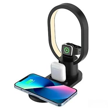 samsung: Bežični punjač i LED lampa 4U1 NOVO. Opis proizvoda: 4 u 1 Lampa — 1