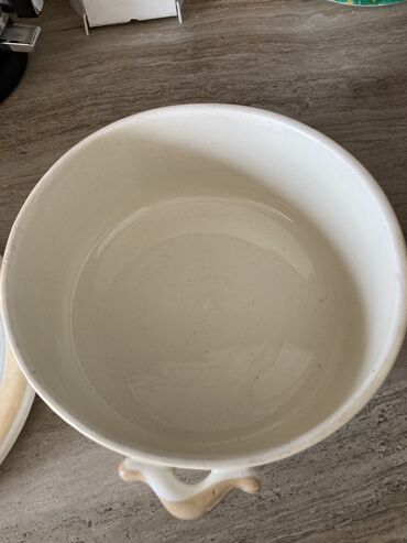 Yemək konteynerləri: Saxlama qabları ıSovet malı, ağır, az işlənən 3-lü keramik dəst, iki — 7