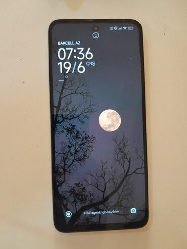 ikinci el telfon: Xiaomi Redmi 12, 256 GB, rəng - Sarı, 
 Zəmanət, Sensor, Barmaq izi