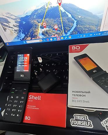 Мобильный телефон BQ 2411 Shell в форм-факторе раскладушки at lalafo.kg Мобильный телефон BQ 2411 Shell в форм-факторе раскладушки