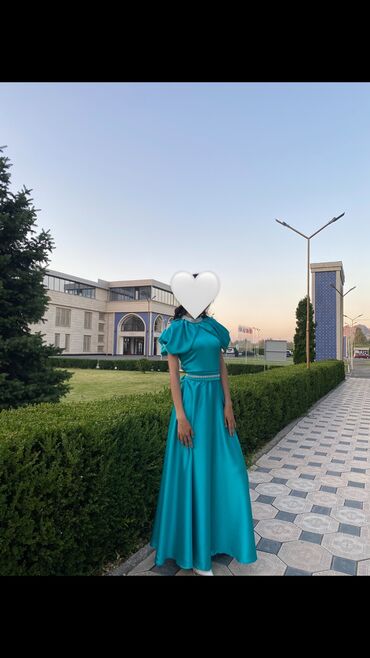 вечерние платья для беременных бишкек: Кече көйнөгү, Узун модель, Атлас, Жеңдери жок, S (EU 36)