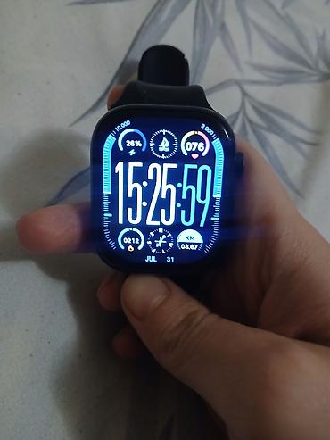 saat qutu: İşlənmiş, Smart saat, Sensor ekran, rəng - Qara — 4