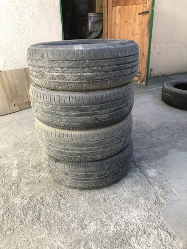 Шины: Шины 215 / 60 / R 16, Лето, Б/у, Комплект, Dunlop