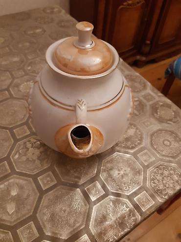 Çaydanlar: Porselen çaydan - Material: yüksək keyfiyyətli porselen - Rəng və — 2
