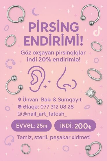 Paltar tikişi: Tatu, pirsinq