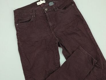 krótkie jeansowe spodenki z wysokim stanem: Jeansy, H&M, XL, stan - Dobry