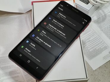 Samsung: Samsung Galaxy A01 Core, 16 GB, rəng - Qırmızı, Zəmanət, Düyməli, Sensor — 10