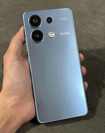 Мобильные телефоны и аксессуары: Redmi Note 13, 256 ГБ, цвет - Серебристый, Две SIM карты — 1