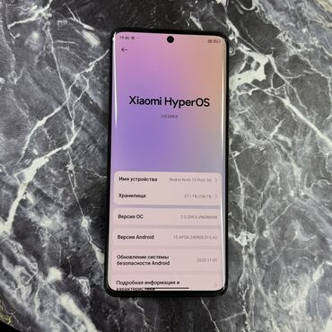 Redmi: Redmi, Redmi Note 13 Pro Plus, Б/у, 256 ГБ, цвет - Черный — 7