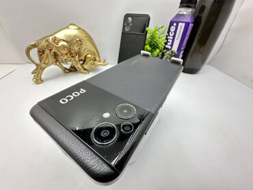 чехол для редми 8: Poco M5, Колдонулган, 128 ГБ, түсү - Кара, 2 SIM