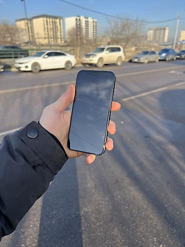 Apple iPhone: IPhone 12, Б/у, 128 ГБ, Черный, Защитное стекло, Чехол, Кабель, 79 % — 9