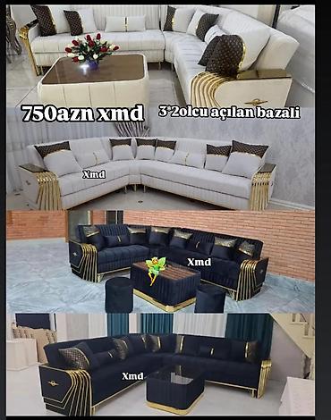köhnə stollar: Yeni, Künc divan, Jurnal masası, Bazalı, Açılan — 1