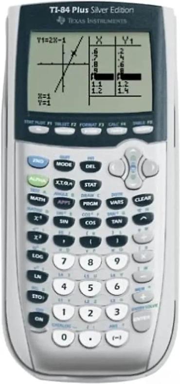Druga oprema za računare i laptopove: Texas Instruments TI‑84 Plus Silver Edition – grafički kalkulator - — 4