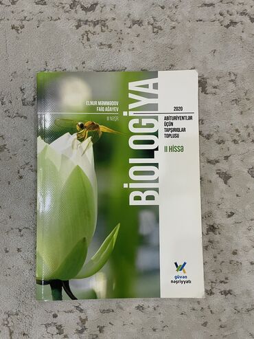 biologiya 8 metodik vesait: 4 azn✅ Biologiya Güvən test toplusu. Yenidir, işlənməyib. 2 ci hissə