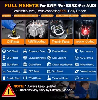 Alati za automobile: Novo - LAUNCH X431 CRE Elite V2.0 BBA za BMW, Benz, Audi Novo - — 19