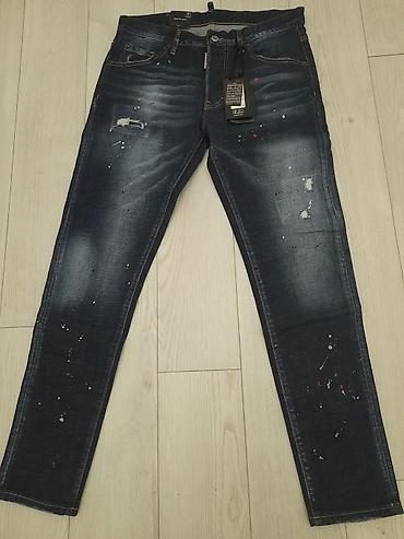 dsquared2: DSQUARED2 “Skater Jean” kişi cins şalvarı.70manata alınıb etiketi — 1