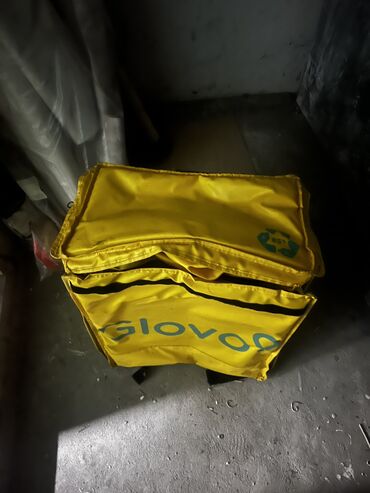 Спецодежда: Термосумка Glovo — надежная сумка для доставки еды и напитков Прочная